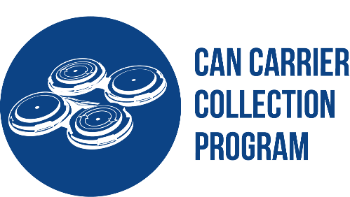 Can Carrier Collection blue button